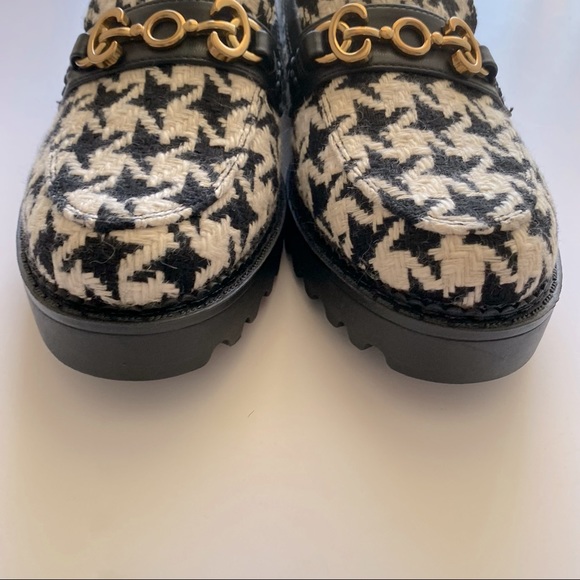 Circus Sam Edelman Deana Bit Lug Houndstooth Loafer - Picture 4 of 8